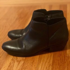 Sam Edelman Black Leather Petty Chelsea Boot